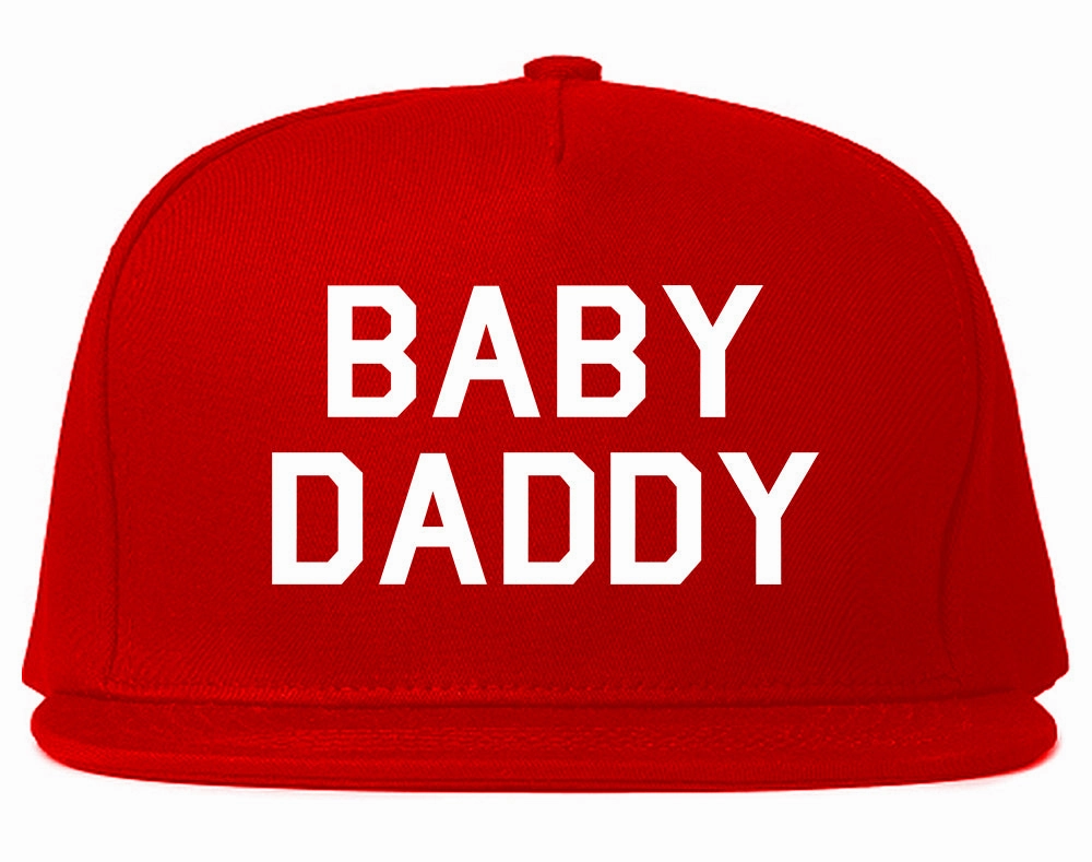 Baby Daddy Funny Fathers Day Mens Snapback Hat