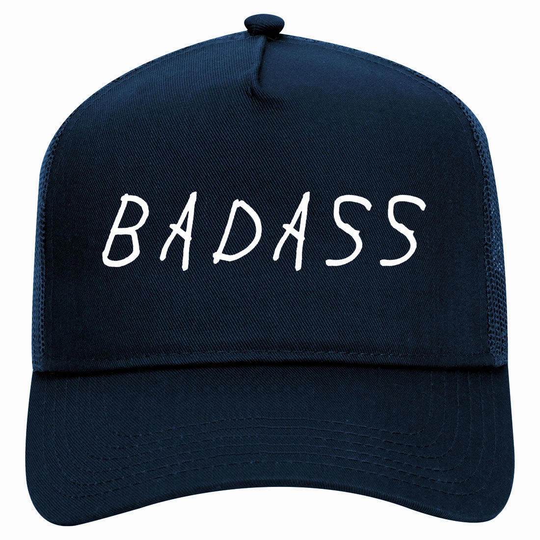 Badass Retro Adult 5 Panel Mesh Trucker Hat