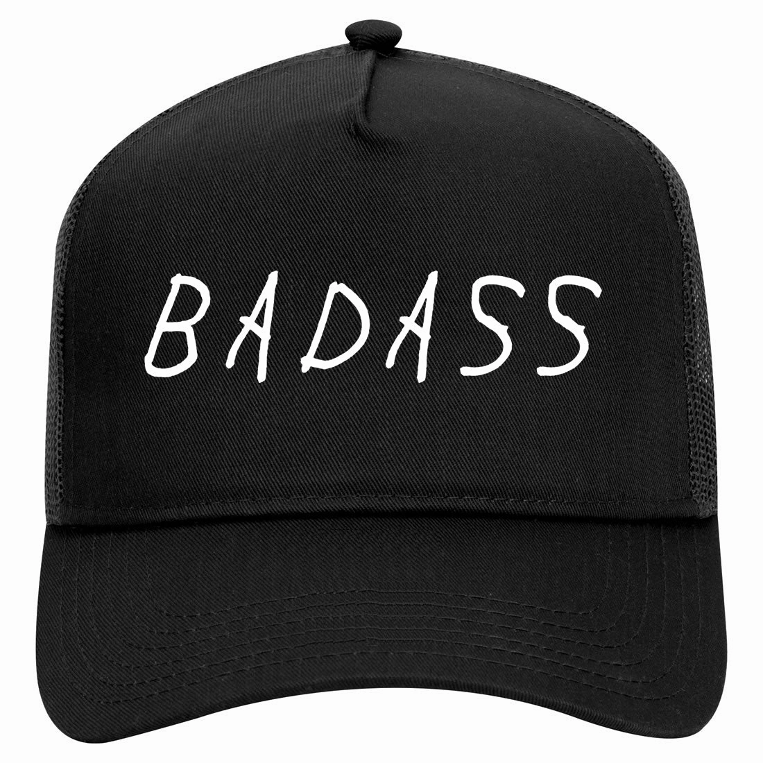 Badass Retro Adult 5 Panel Mesh Trucker Hat
