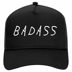 Badass Retro Adult 5 Panel Mesh Trucker Hat