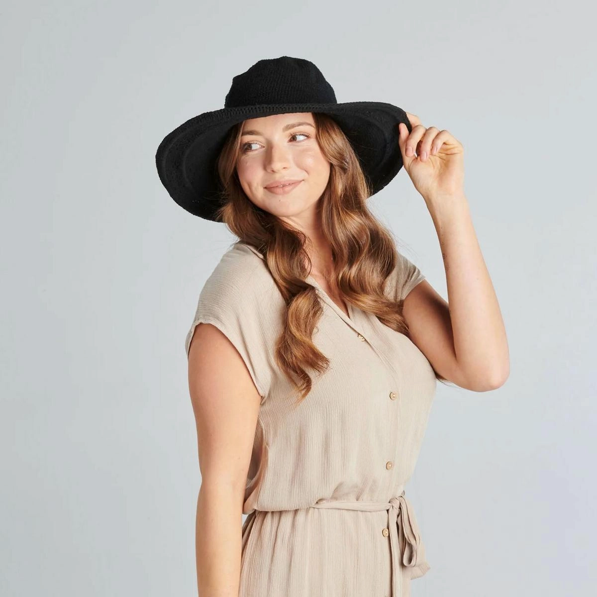 Bali Cotton Crochet Sun Hat