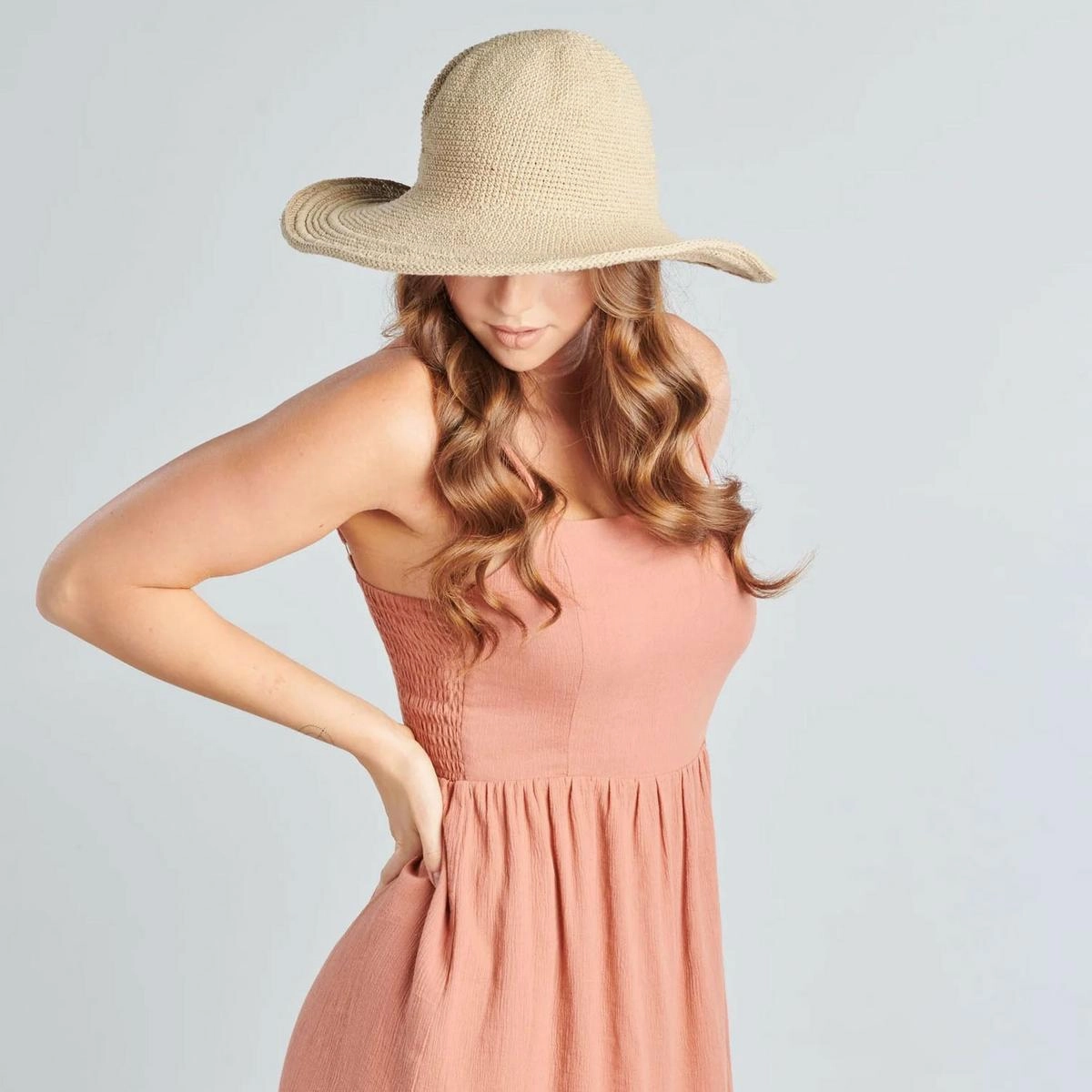 Bali Cotton Crochet Sun Hat