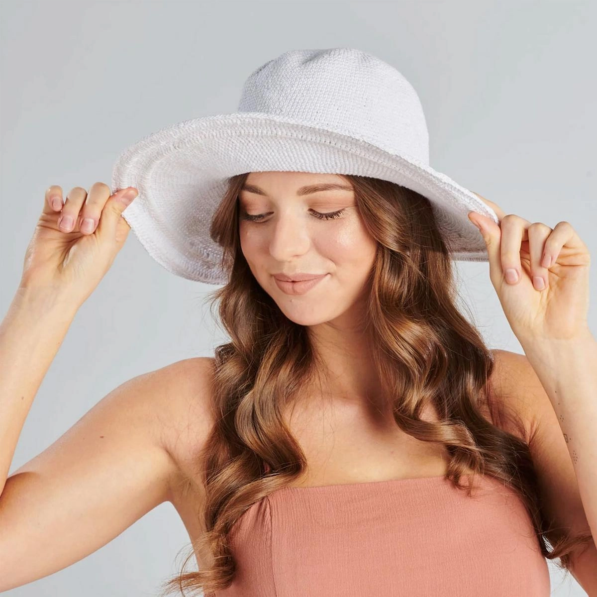 Bali Cotton Crochet Sun Hat
