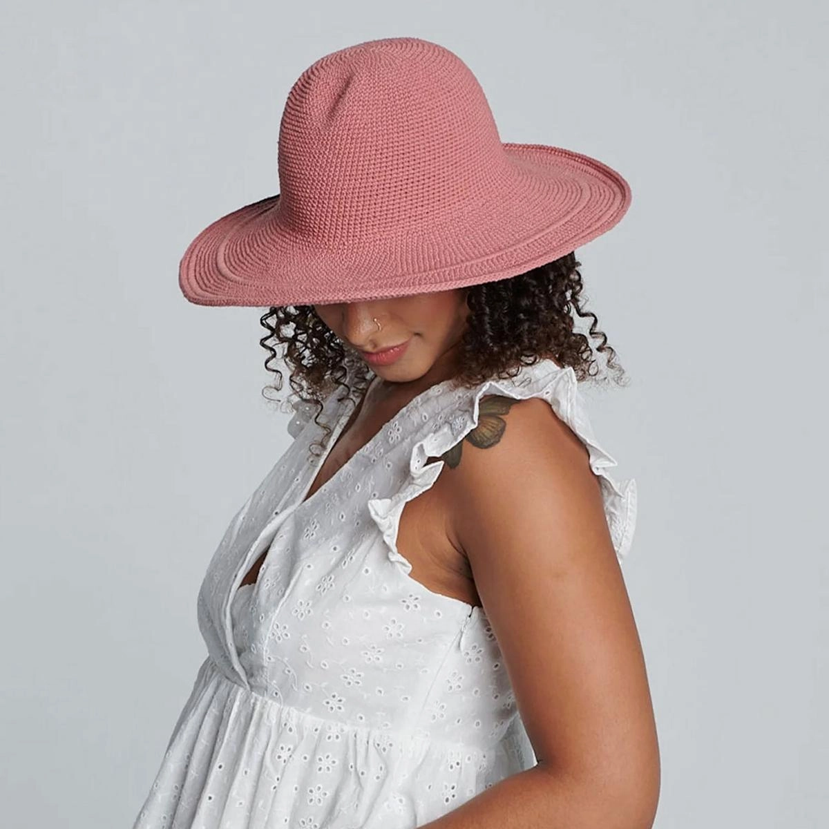 Bali Cotton Crochet Sun Hat