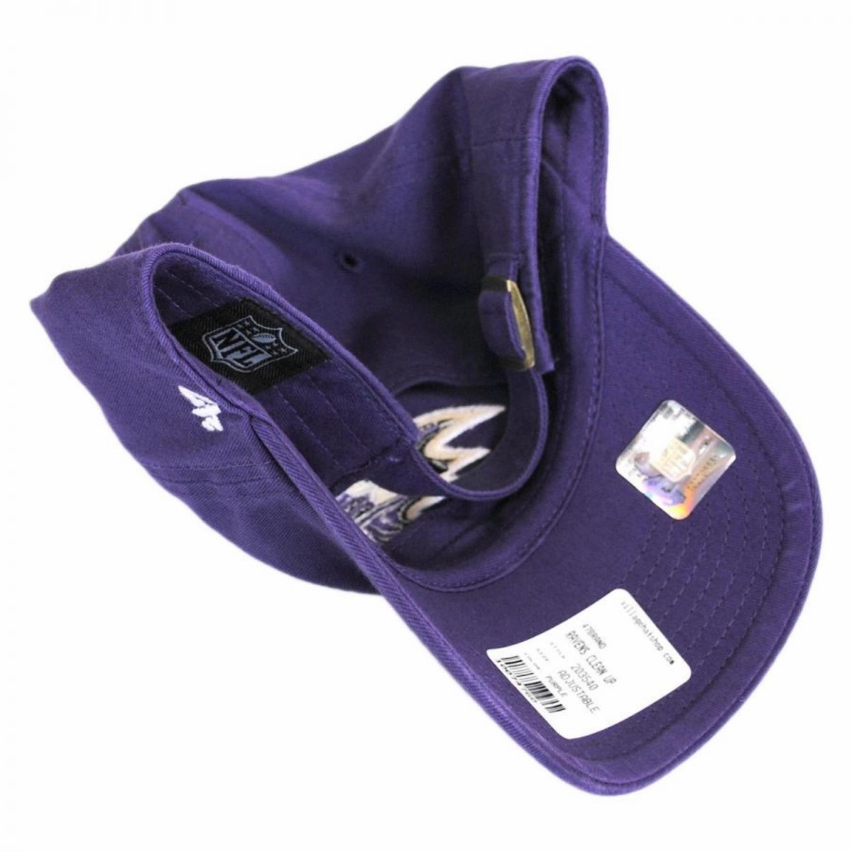 Baltimore Ravens NFL Clean Up Strapback Baseball Cap Dad Hat