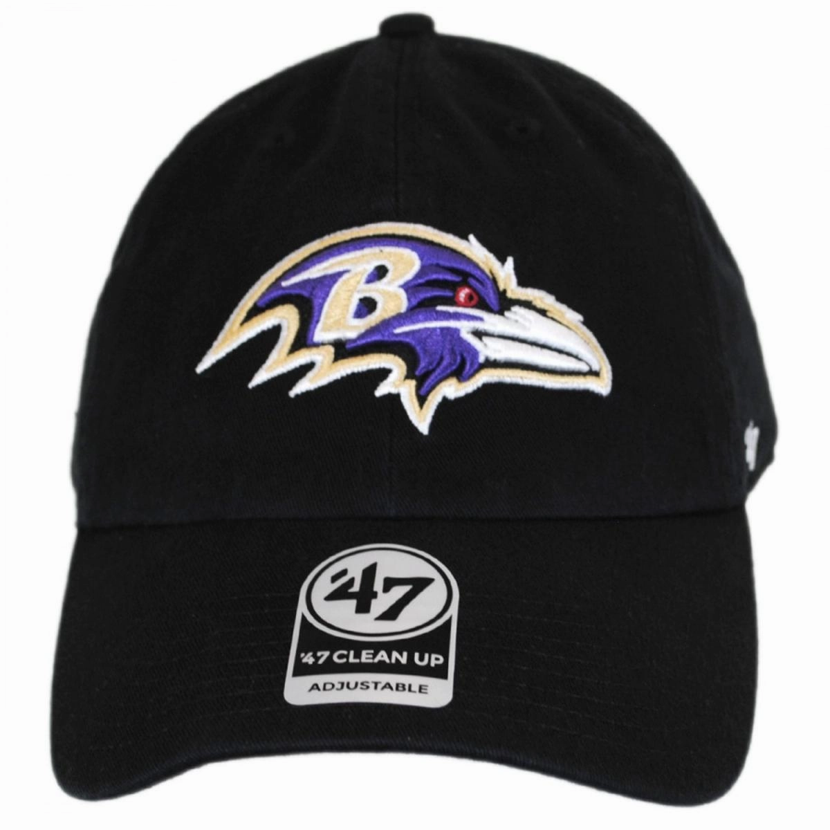 Baltimore Ravens NFL Clean Up Strapback Baseball Cap Dad Hat