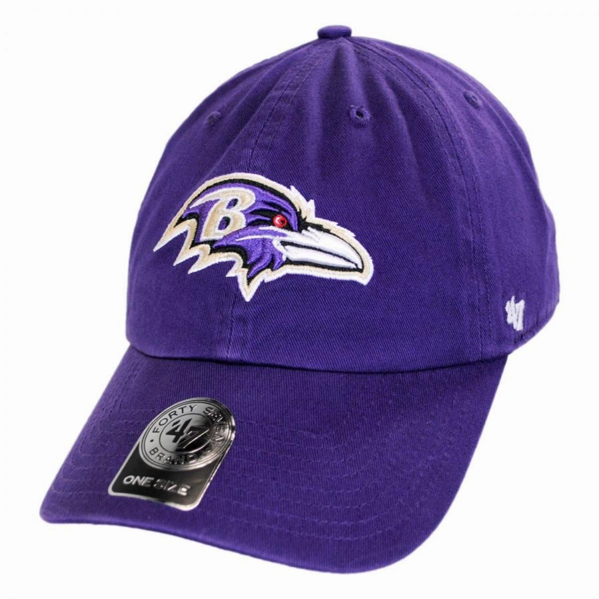 Baltimore Ravens NFL Clean Up Strapback Baseball Cap Dad Hat