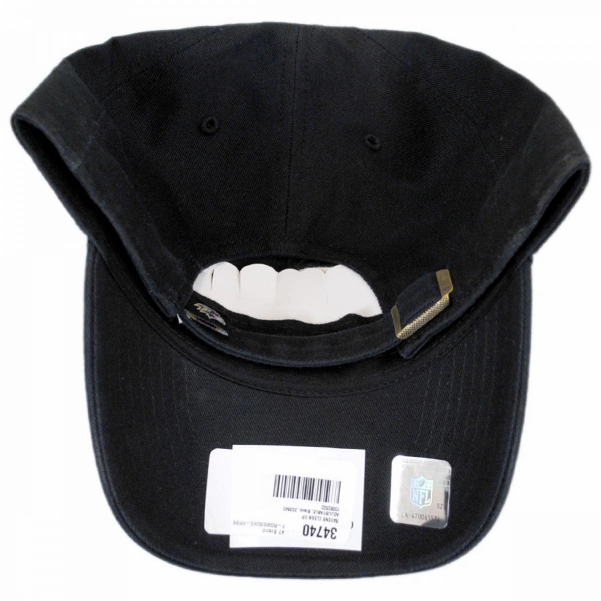 Baltimore Ravens NFL Clean Up Strapback Baseball Cap Dad Hat