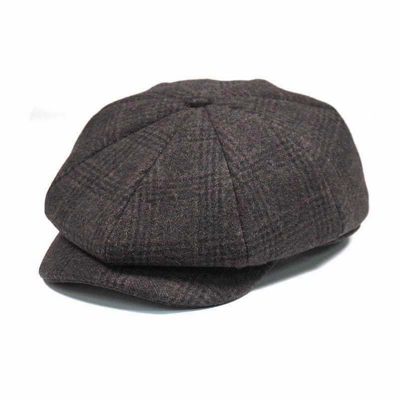 Baslow Wool Newsboy Cap