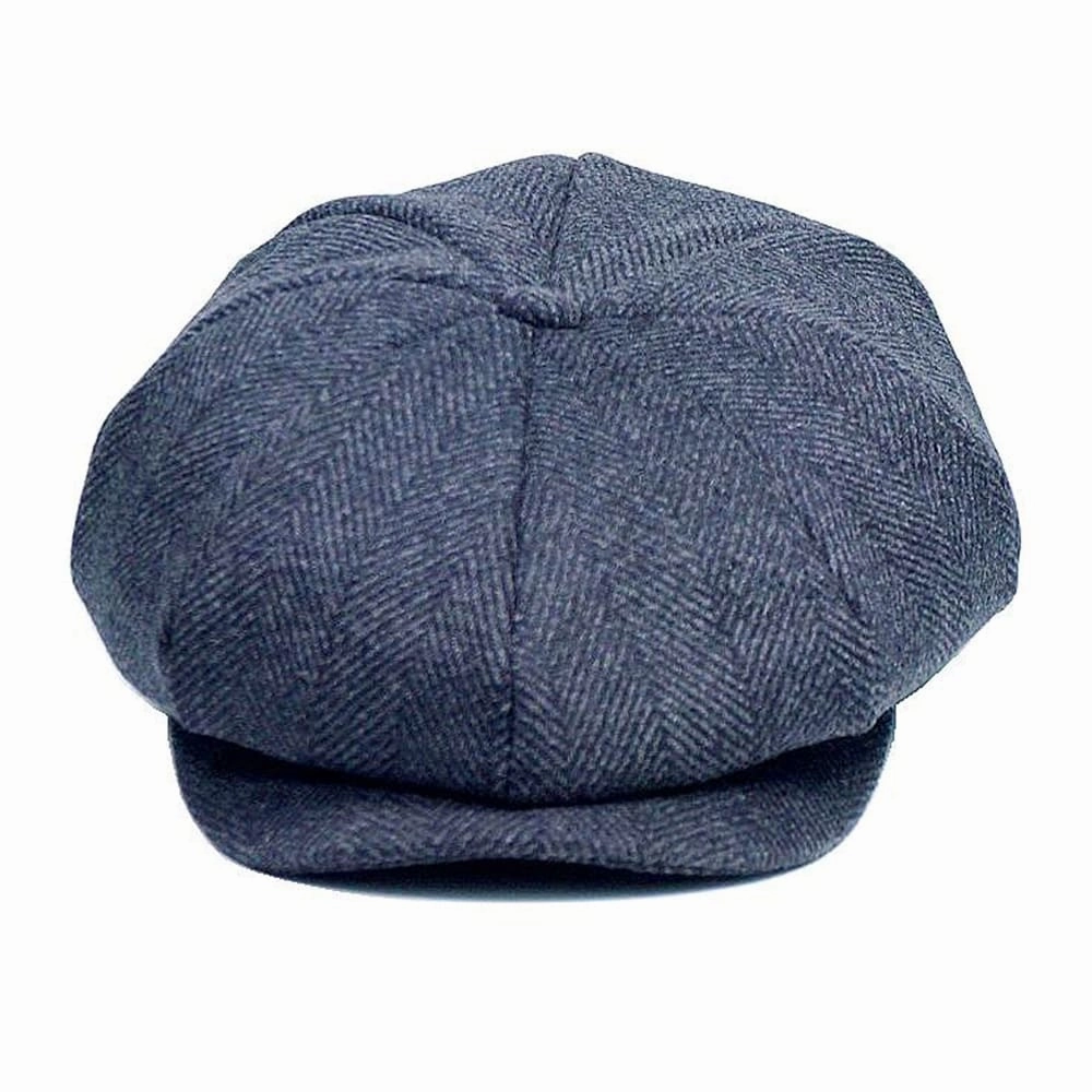 Baslow Wool Newsboy Cap