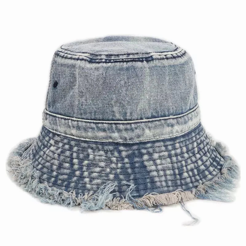 Basquiat Denim Bucket Hat