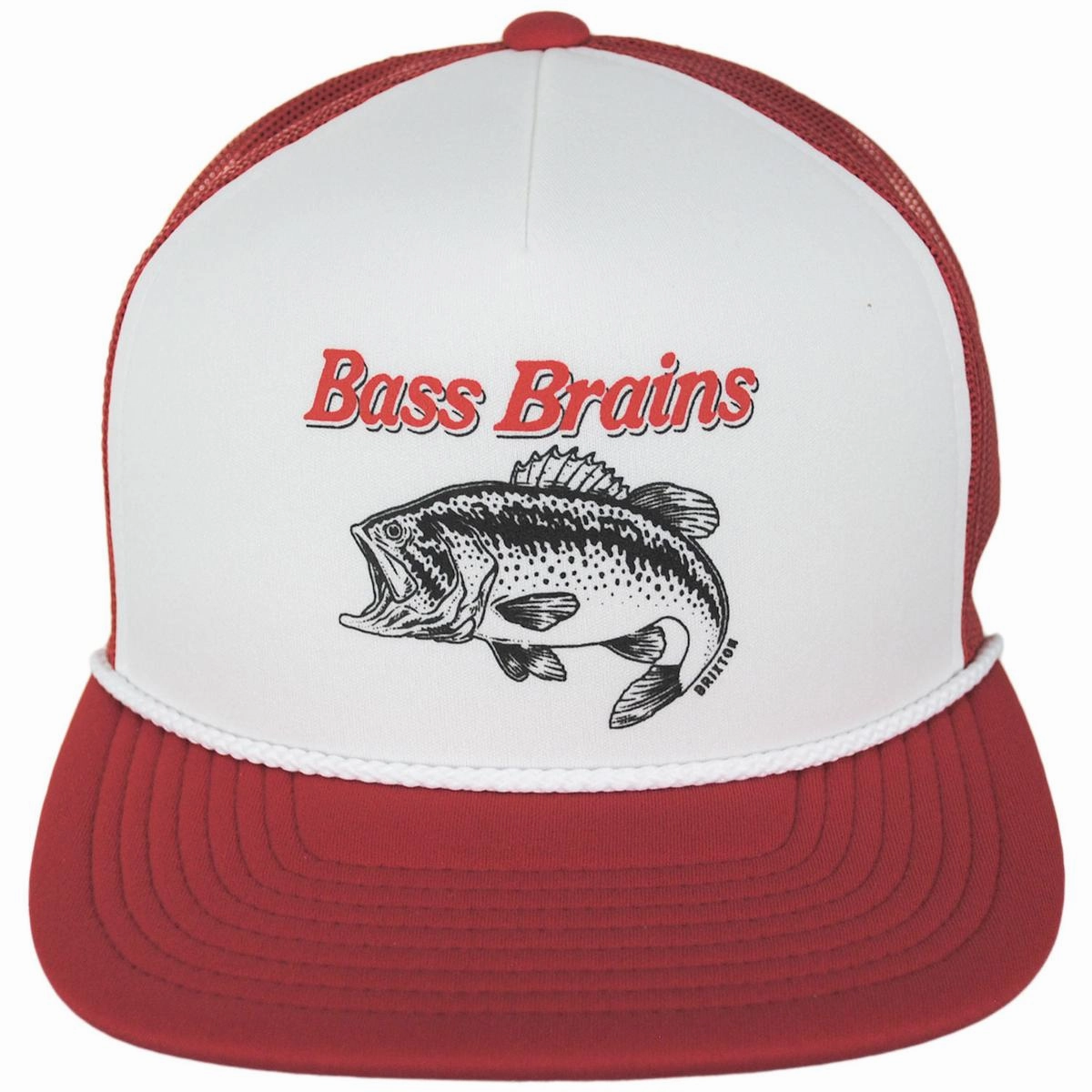 Bass Brains Foam and Mesh Trucker Snapback Baseball Cap