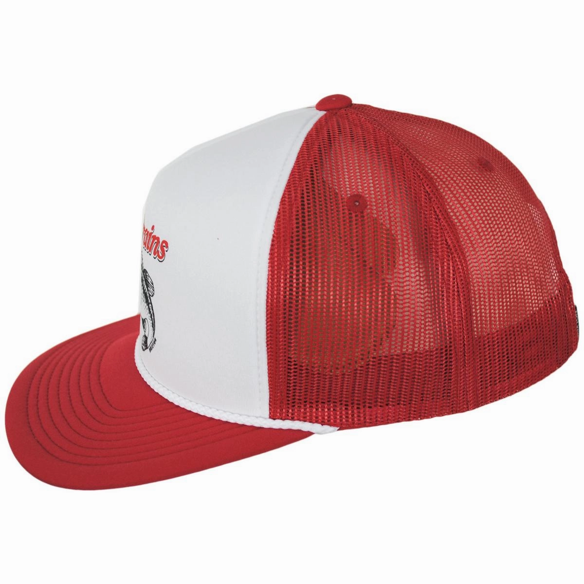 Bass Brains Foam and Mesh Trucker Snapback Baseball Cap