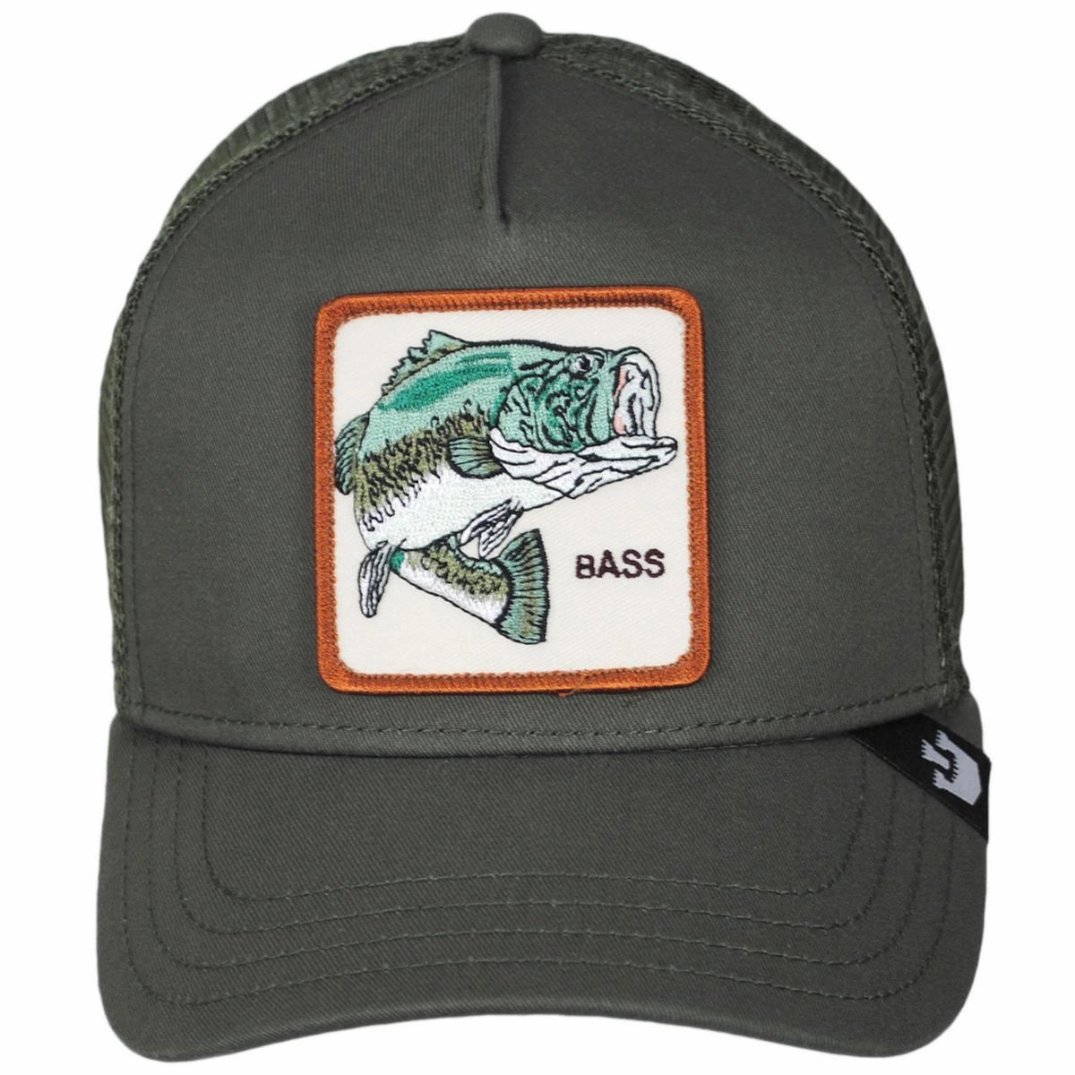 Bass Mesh Trucker Snapback Baseball Cap