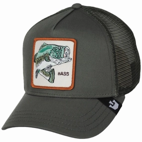 Bass Mesh Trucker Snapback Baseball Cap