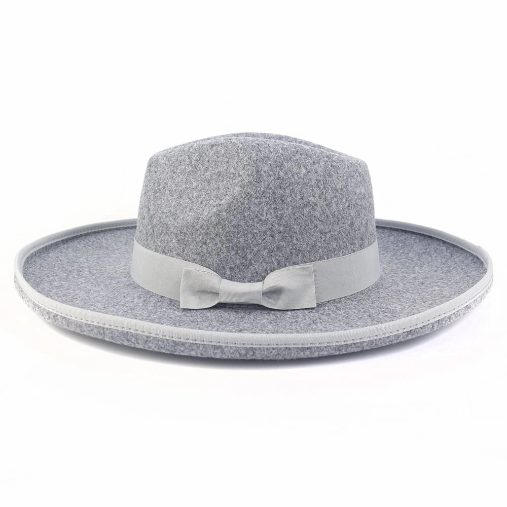 Bauh Wide Brimmed Wool Fedora Hat