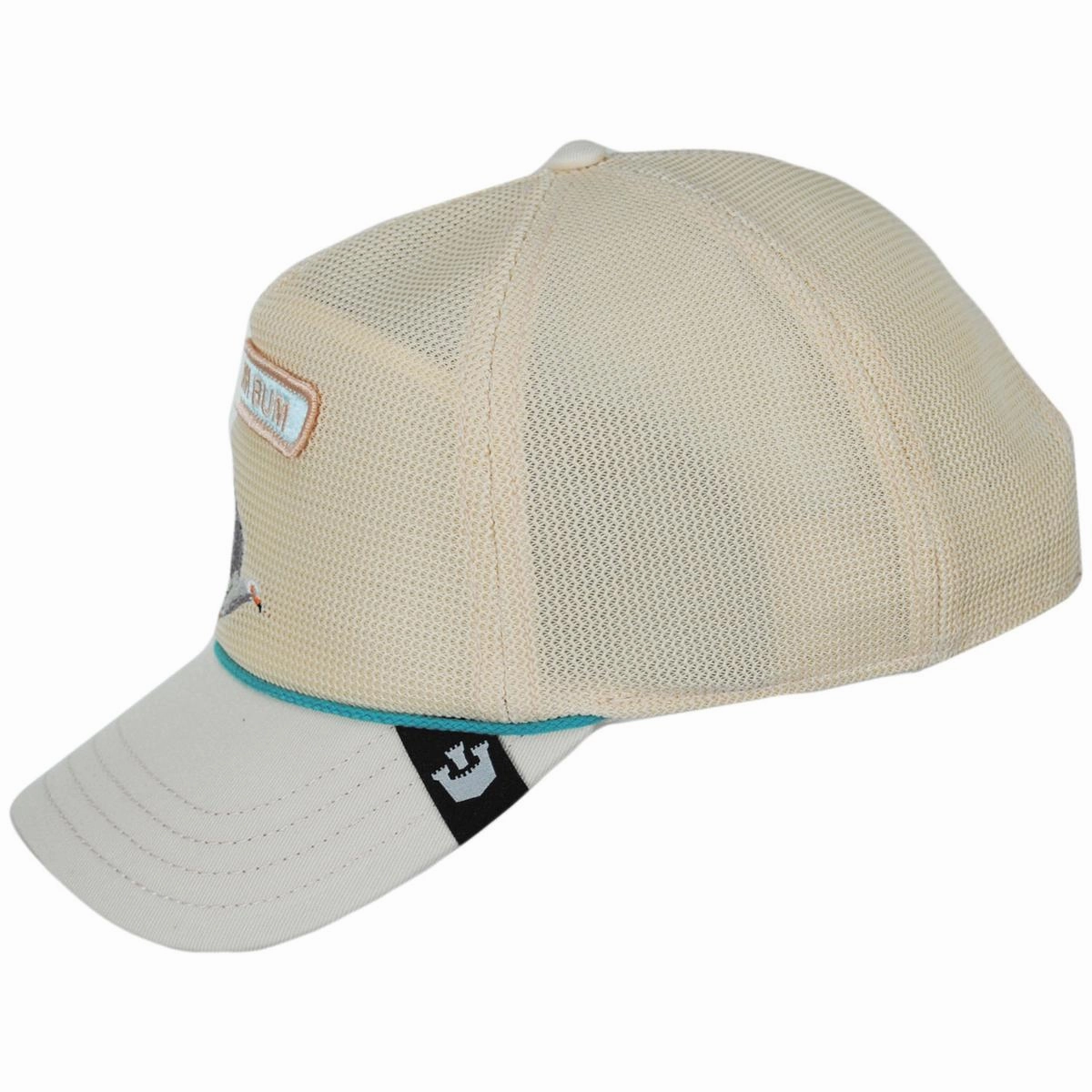 Beach Bum Mesh Trucker Snapback Baseball Cap