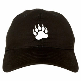 Bear Paws Chest Mens Dad Hat Baseball Cap