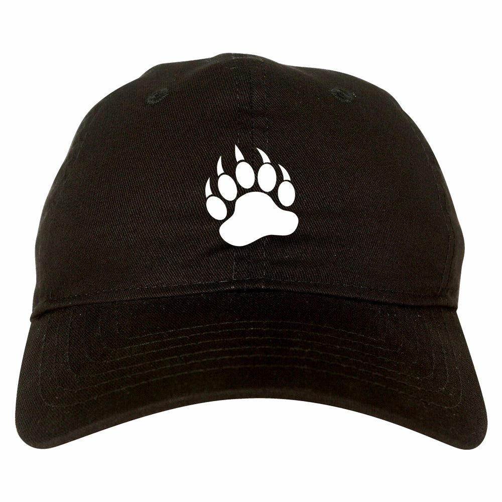 Bear Paws Chest Mens Dad Hat Baseball Cap