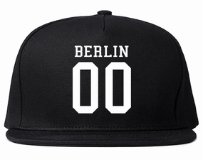 Berlin Team Jersey Germany Country Snapback Hat
