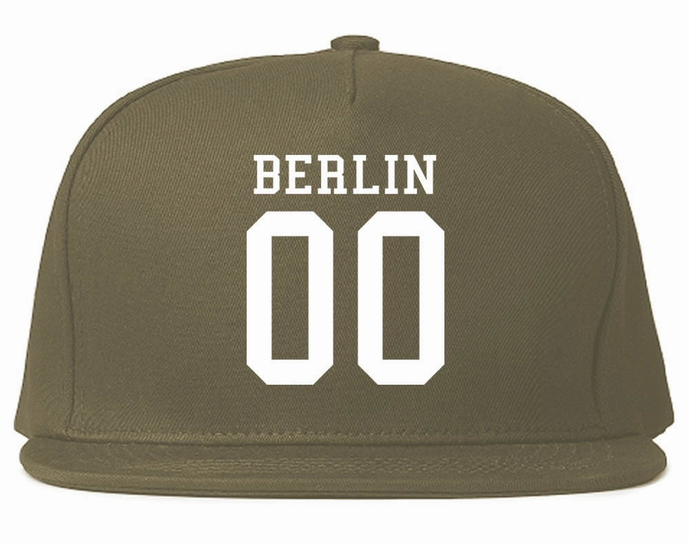 Berlin Team Jersey Germany Country Snapback Hat