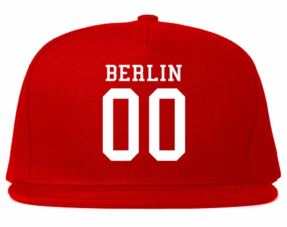 Berlin Team Jersey Germany Country Snapback Hat