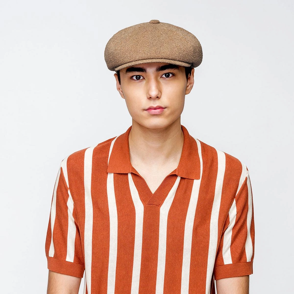 Bermuda Hawker Newsboy Cap - Oat
