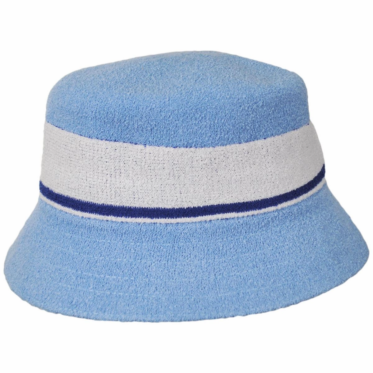 Bermuda Stripe Bucket Hat - Glacier