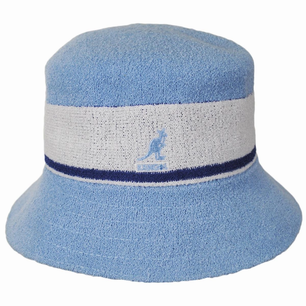 Bermuda Stripe Bucket Hat - Glacier