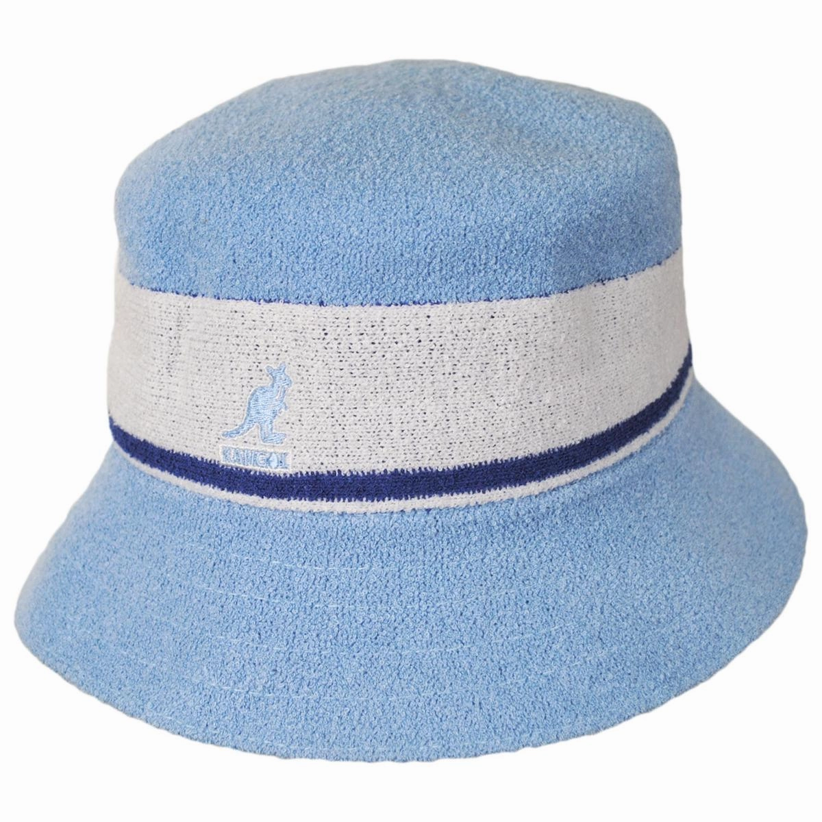 Bermuda Stripe Bucket Hat - Glacier