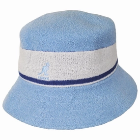 Bermuda Stripe Bucket Hat - Glacier