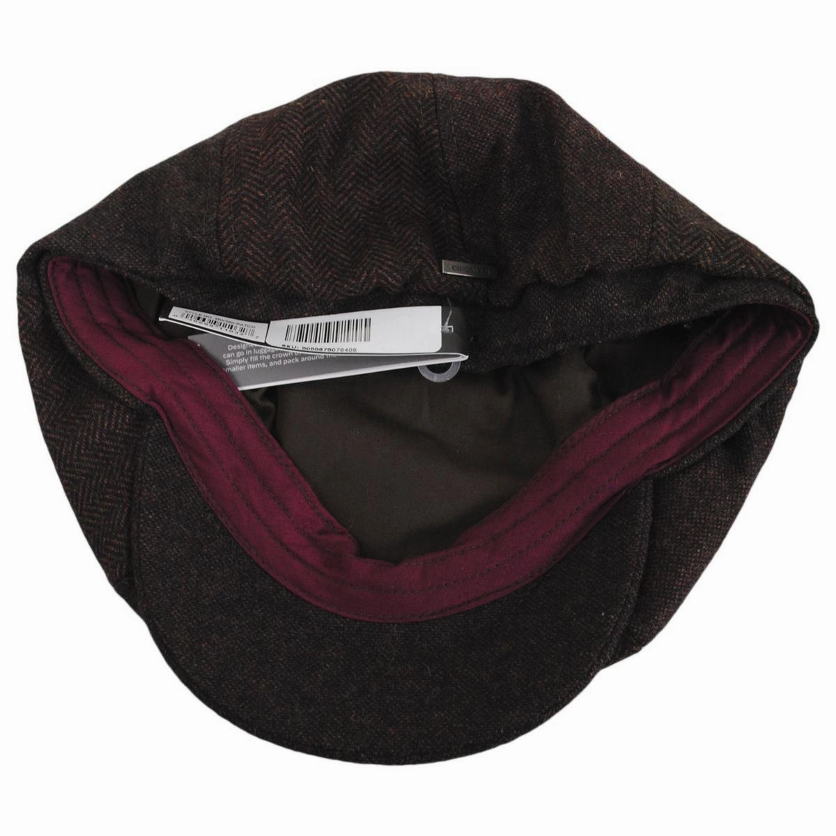 Berrycloth Wool Patchwork Newsboy Cap
