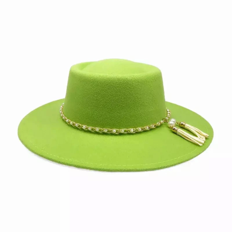 Besanzon Wide Brimmed Porkpie Hat