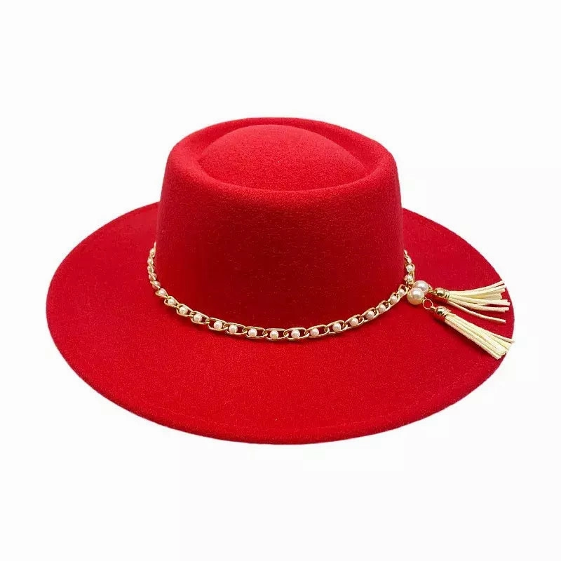 Besanzon Wide Brimmed Porkpie Hat