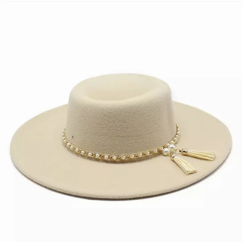 Besanzon Wide Brimmed Porkpie Hat