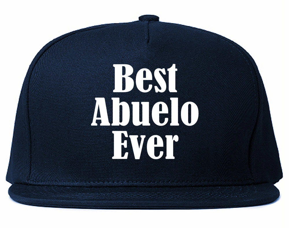 Best Abuelo Ever Grandpa Spanish Fathers Day Mens Snapback Hat