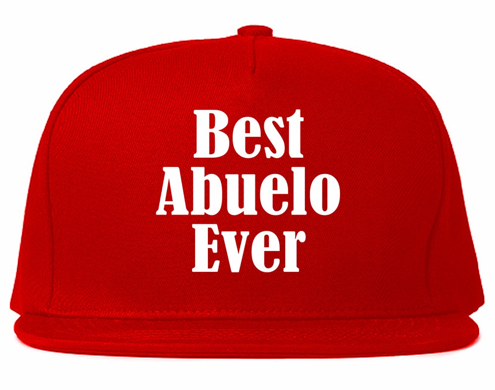 Best Abuelo Ever Grandpa Spanish Fathers Day Mens Snapback Hat