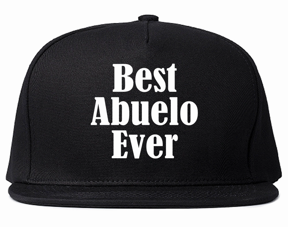 Best Abuelo Ever Grandpa Spanish Fathers Day Mens Snapback Hat