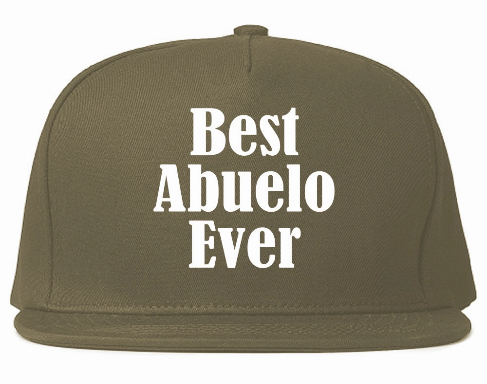 Best Abuelo Ever Grandpa Spanish Fathers Day Mens Snapback Hat