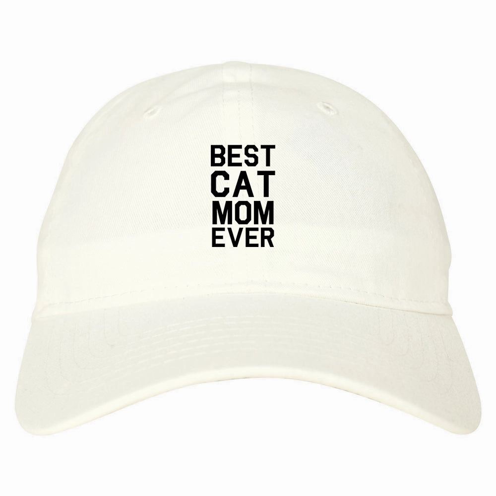 Best Cat Mom Ever Mens Dad Hat Baseball Cap