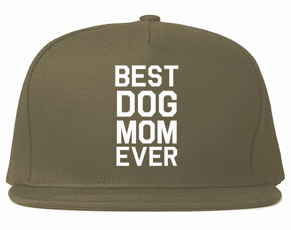 Best Dog Mom Ever Mens Snapback Hat