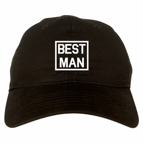 Best Man Bachelor Party Mens Dad Hat Baseball Cap