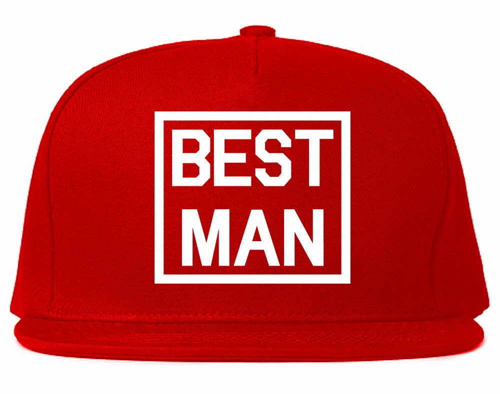 Best Man Bachelor Party Mens Snapback Hat