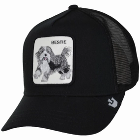 Bestie Dog Mesh Trucker Snapback Baseball Cap
