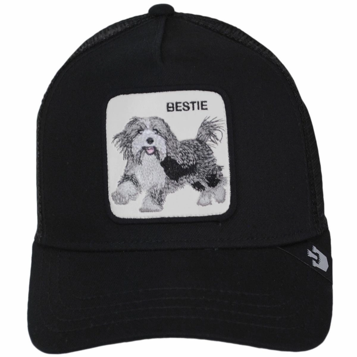 Bestie Dog Mesh Trucker Snapback Baseball Cap