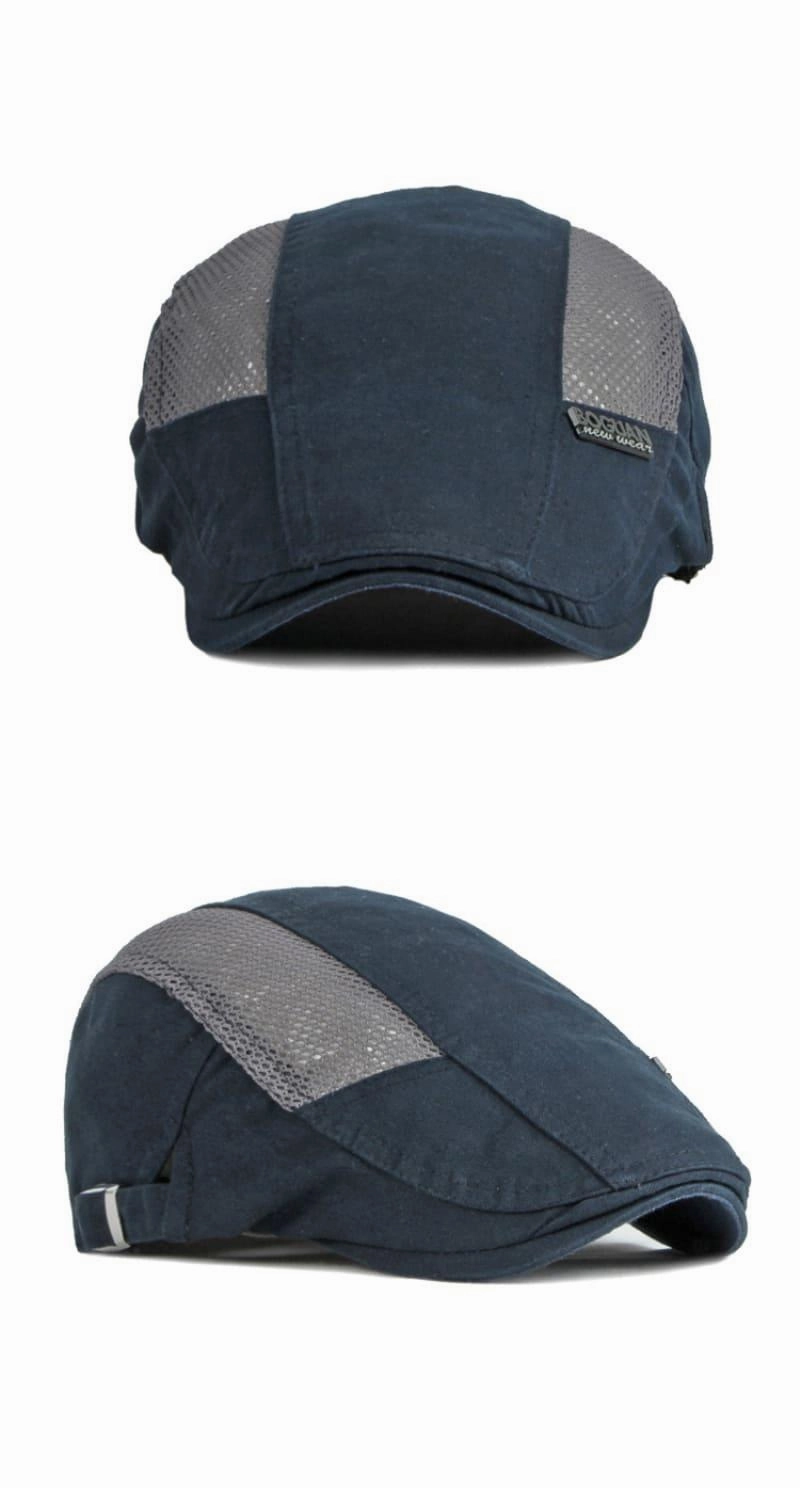 BGN Breathable Cotton Flat Cap