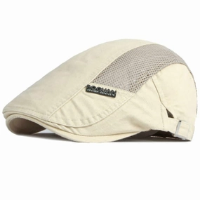 BGN Breathable Cotton Flat Cap