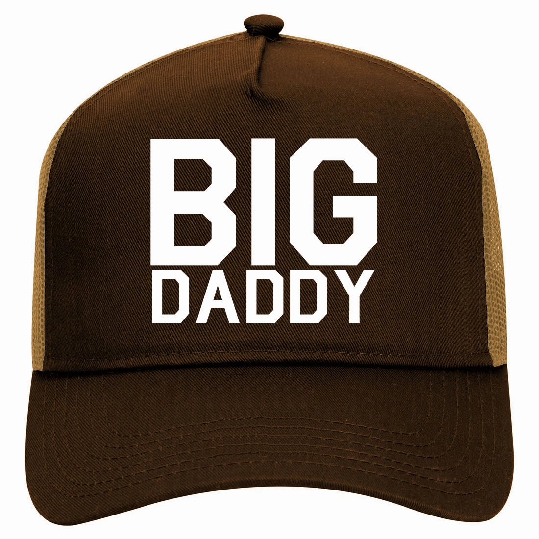 Big Daddy Retro Adult 5 Panel Mesh Trucker Hat