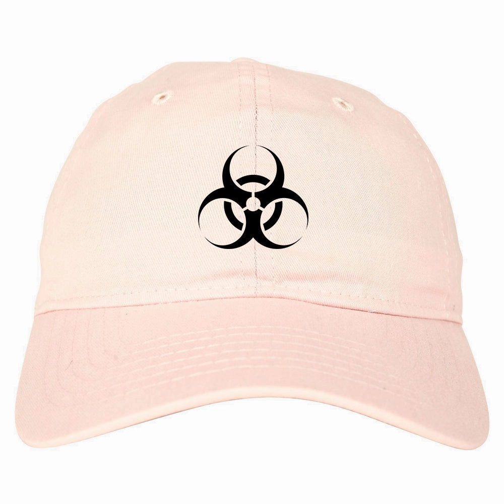 Biohazard Symbol Mens Dad Hat Baseball Cap
