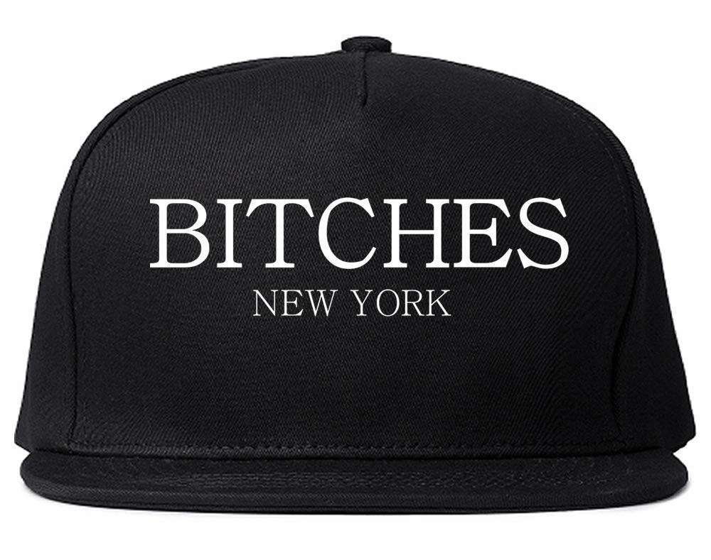 Bitches New York Snapback Hat Cap